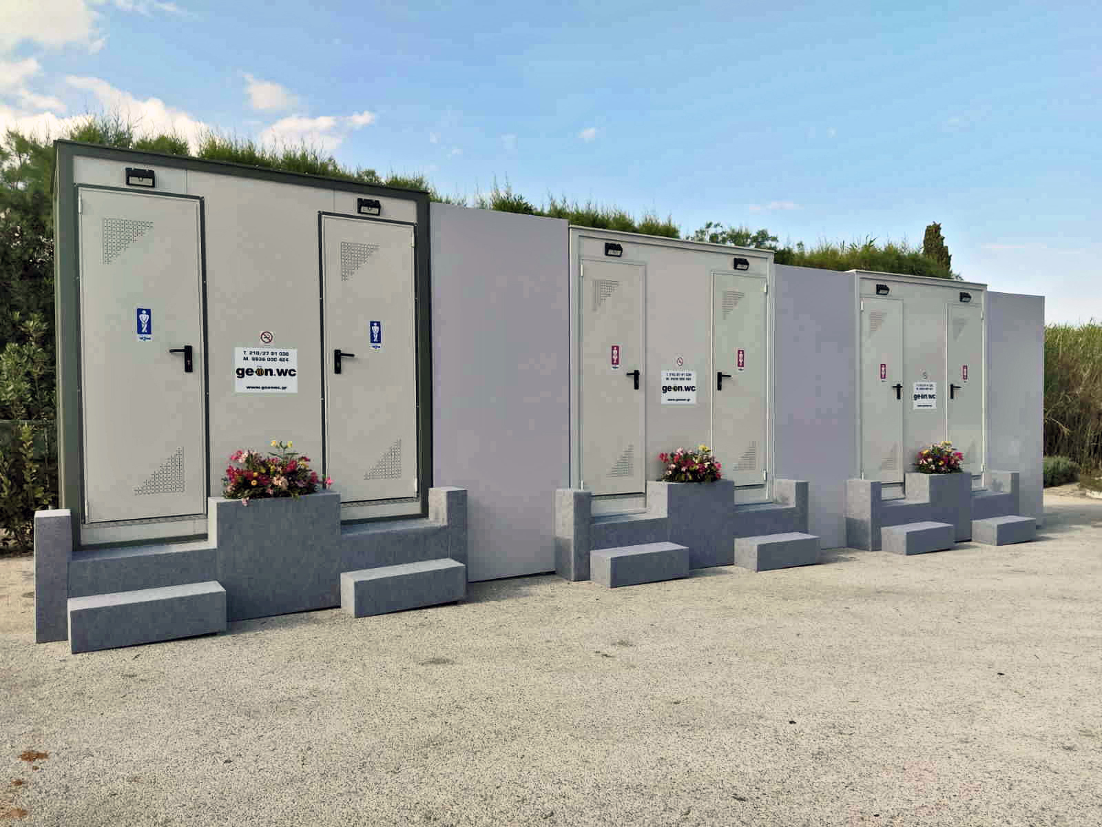 Χημική τουαλέτα τρέιλερ από την Geon Wc